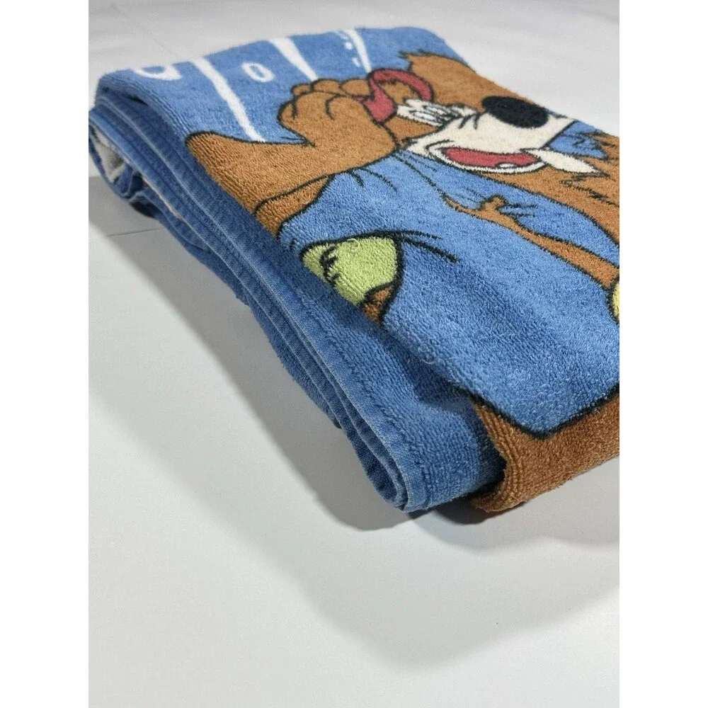 VTG 80s Splash Mountain Beach Towel Walt Disney World Cast Member Exclusive RARE